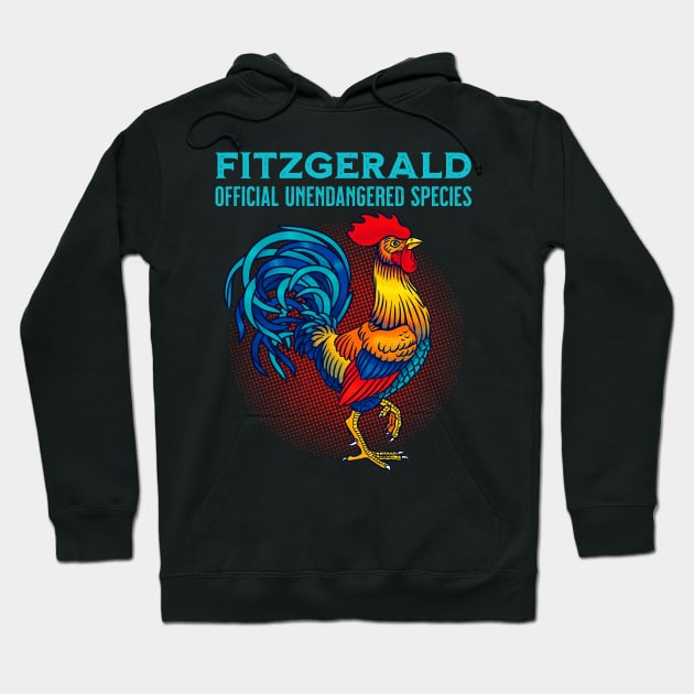 Fitzgerald Georgia Official Unendangered Species Souvenir Hoodie by grendelfly73